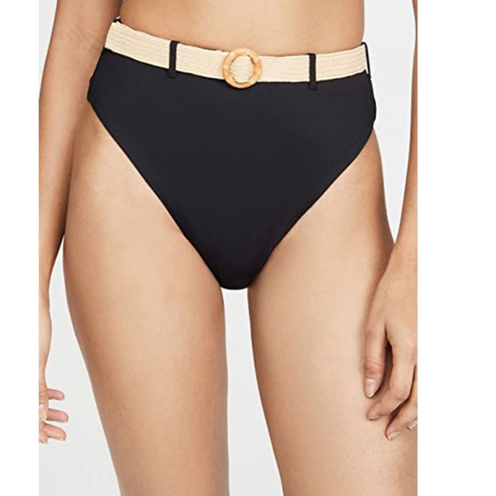 NWT We Wore What Emily bikini bottoms L